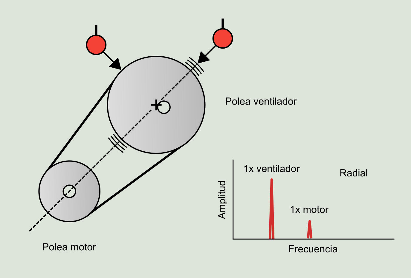 Figura 6.2: Excentricidad en una polea